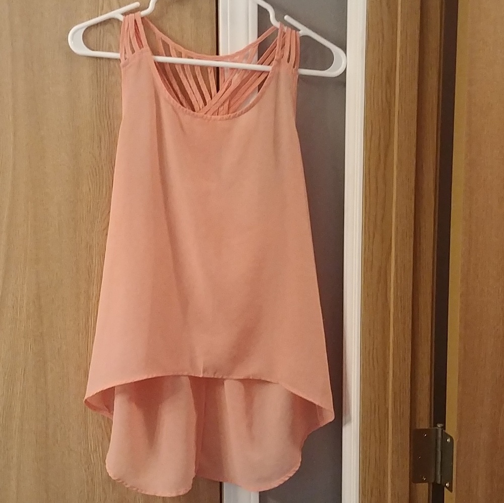 Peach tank top